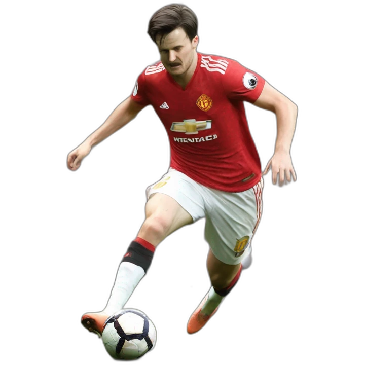 maguire missing a tackle at manchester united emoji
