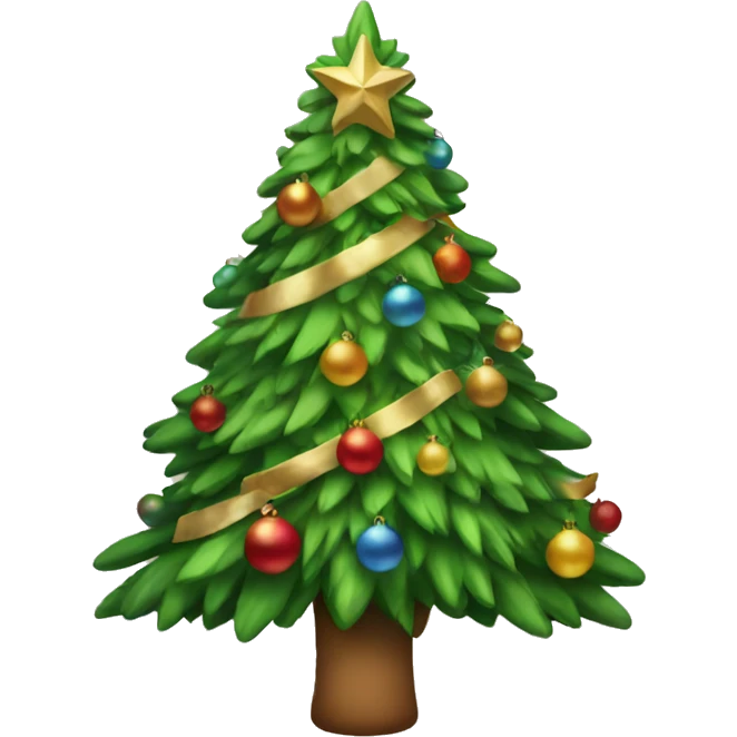 Christmas tree emoji