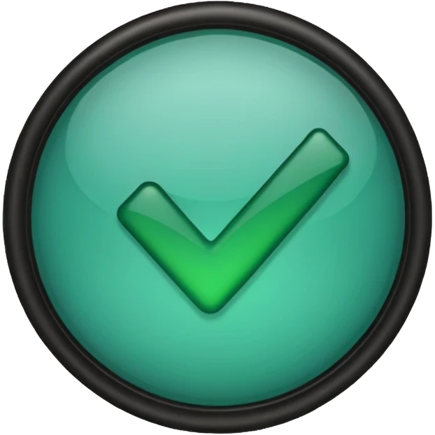 Green check mark emoji