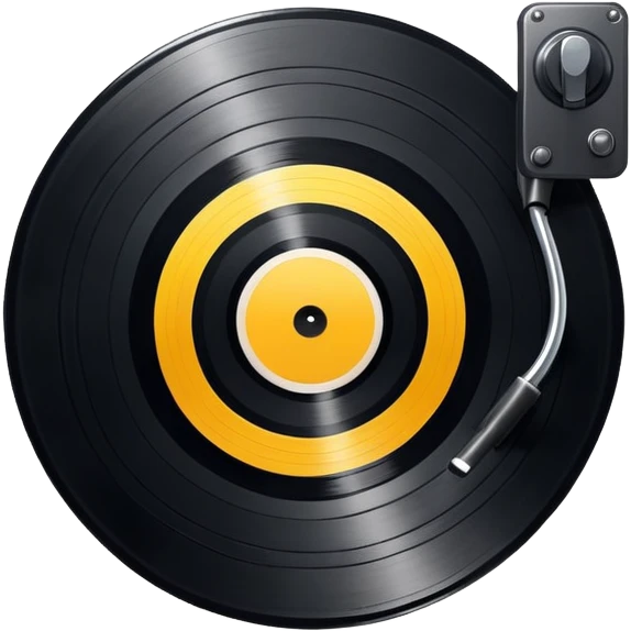 vinyl record emoji