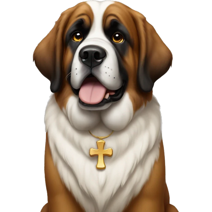 saint bernard  emoji