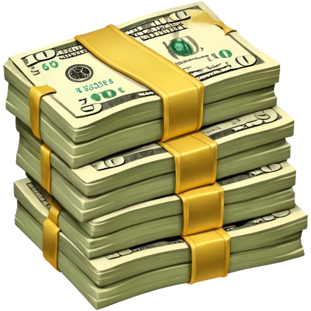 Falling value of the dollar emoji