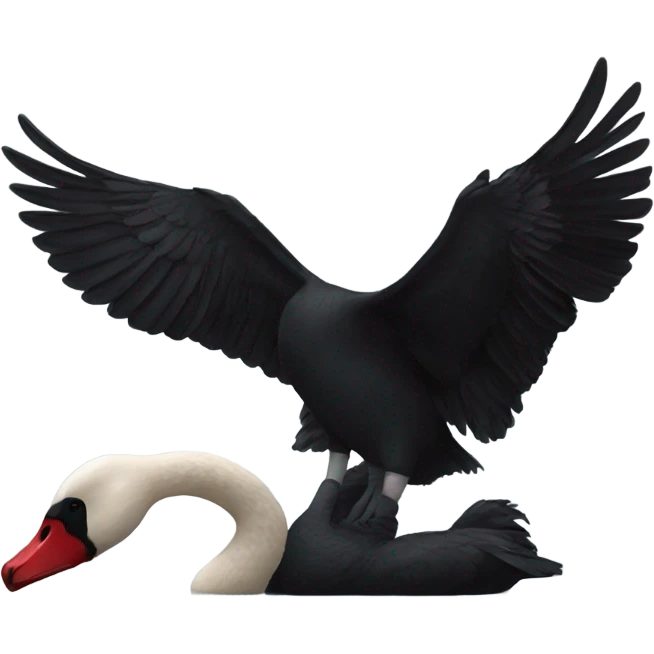 Black swan  emoji