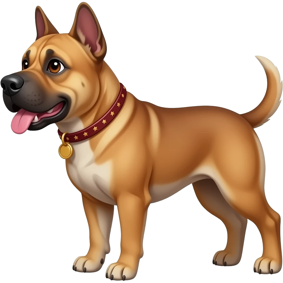 Make her a devil dog emoji