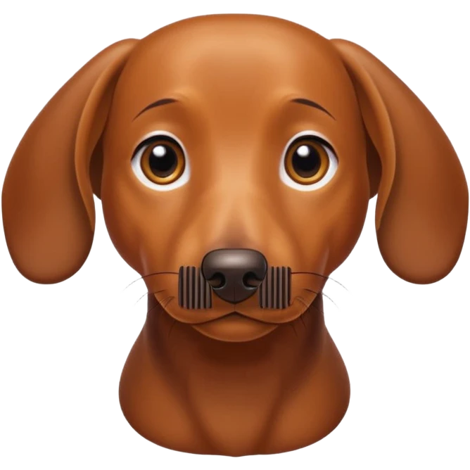 weiner dog  emoji
