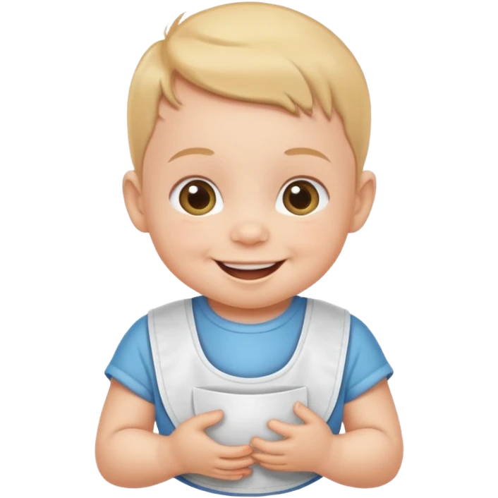 baby with bib emoji