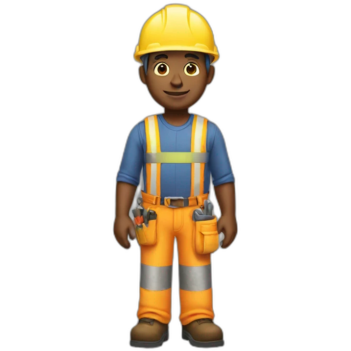 construction worker emoji