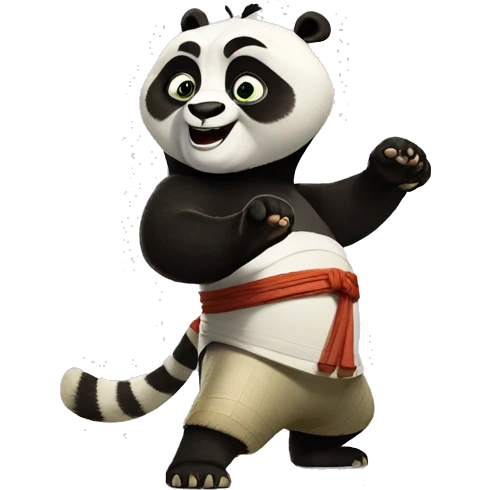 Kung Fu Panda emoji