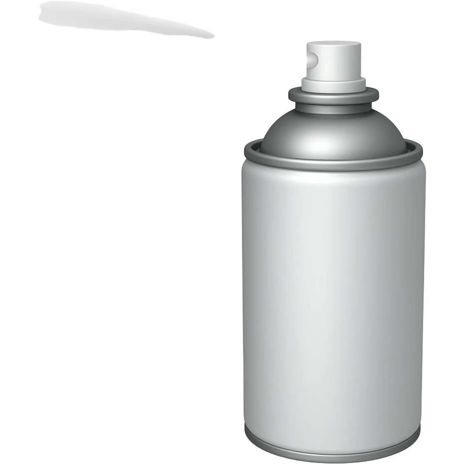 hair spray spraying emoji