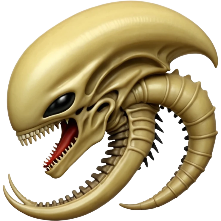 beije xenomorph from movie alien emoji