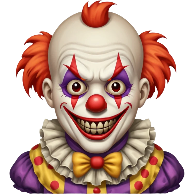 Clown horreur emoji