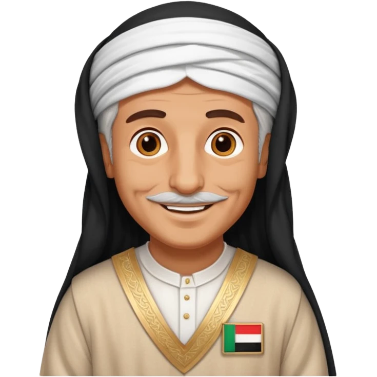 old emirates guys wearin gUAE cloths emoji