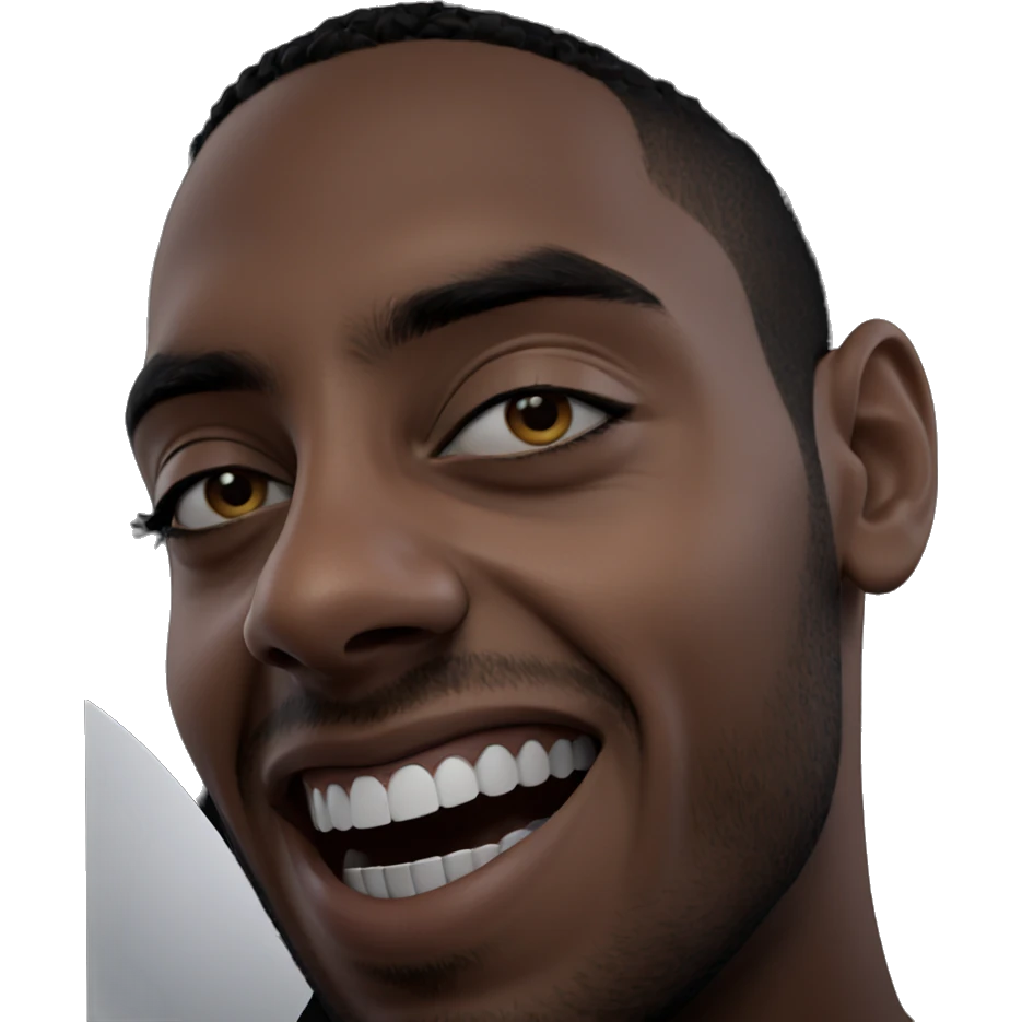 portrait of a young male emoji