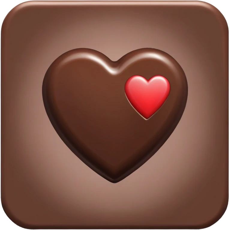 Chocolate heart box emoji emoji