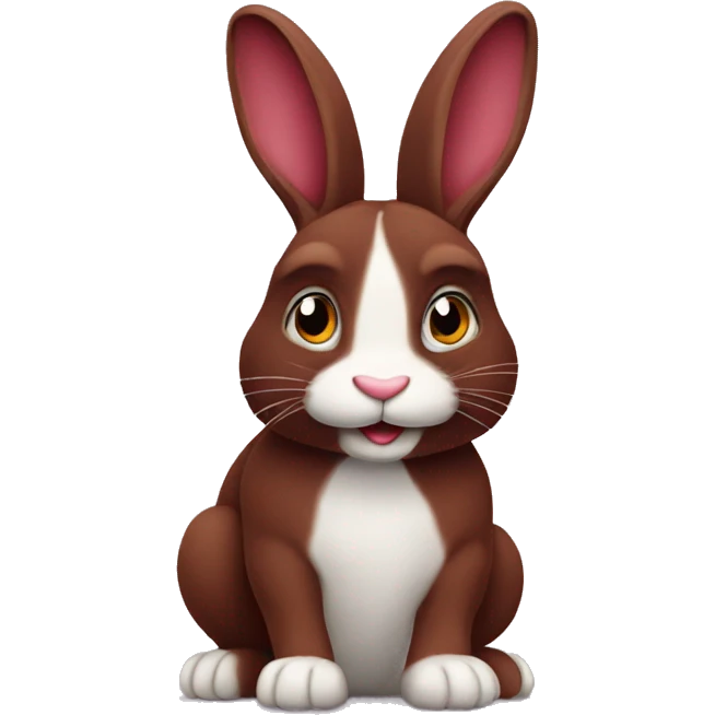 Burgundy bunny  emoji