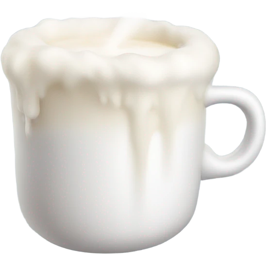 Milk in the mug emoji