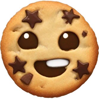 star eating a cookie  emoji