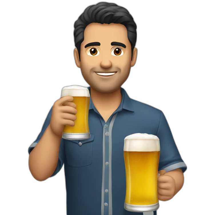Juan Joya Borja beer emoji