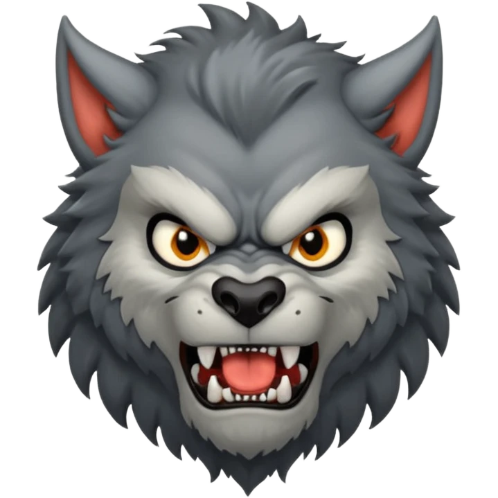 Werewolf emoji