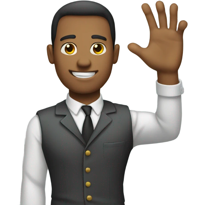 Man x arm sign emoji