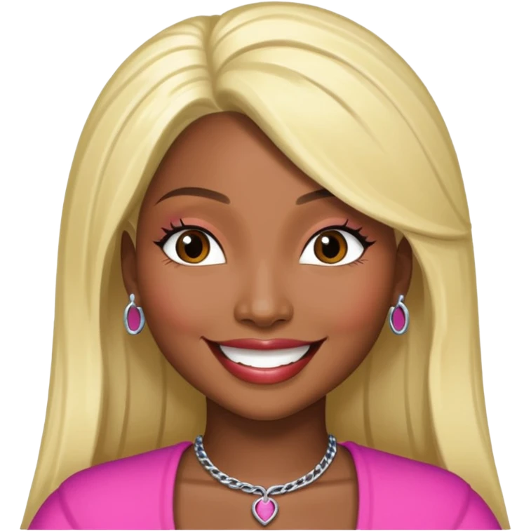 Nicki minaj smiling emoji