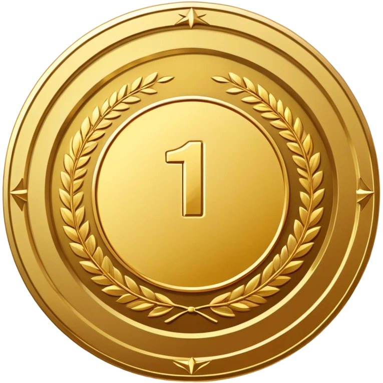 golden medal emoji
