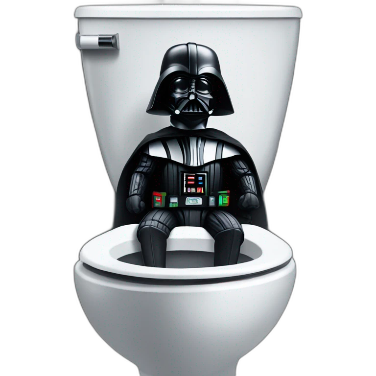 darth vader sat on the toilet emoji