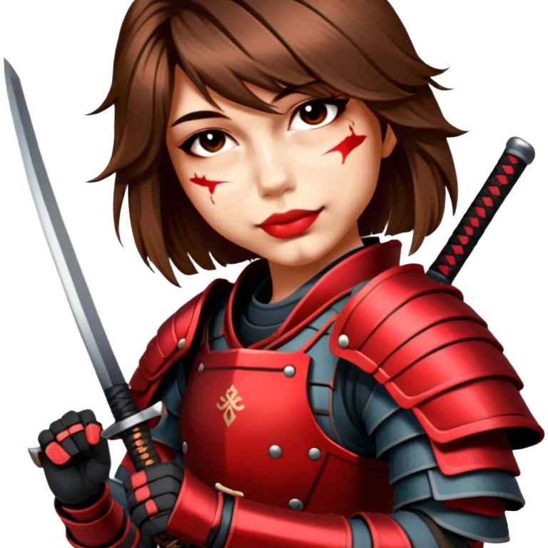 Battle-Ready Samurai emoji