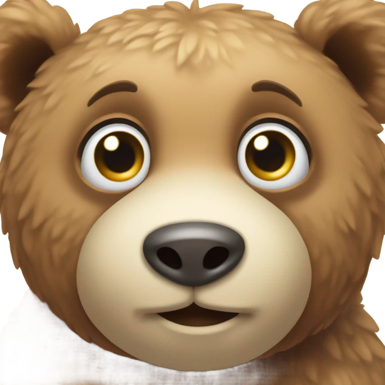 Cute bear  emoji