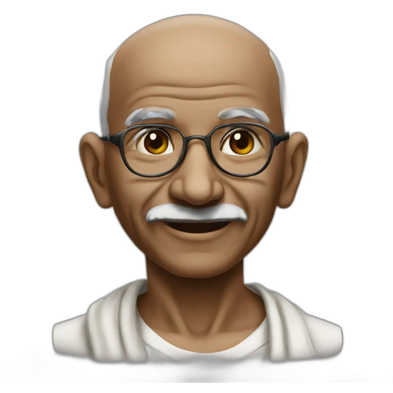 Ghandi emoji