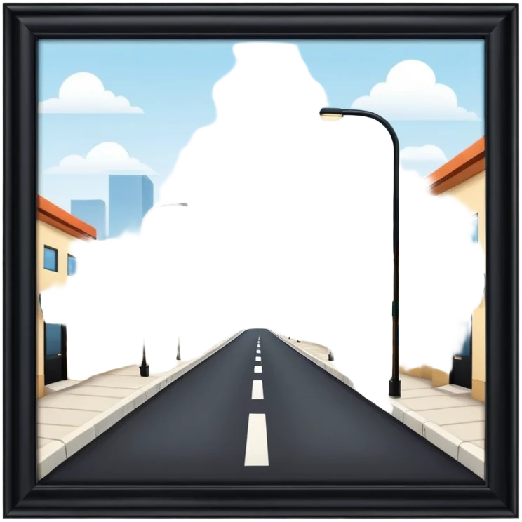 street with border control emoji