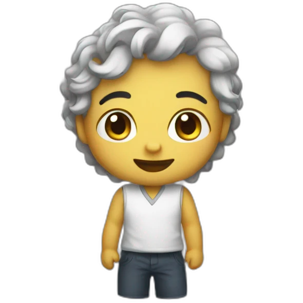 salut cute  emoji