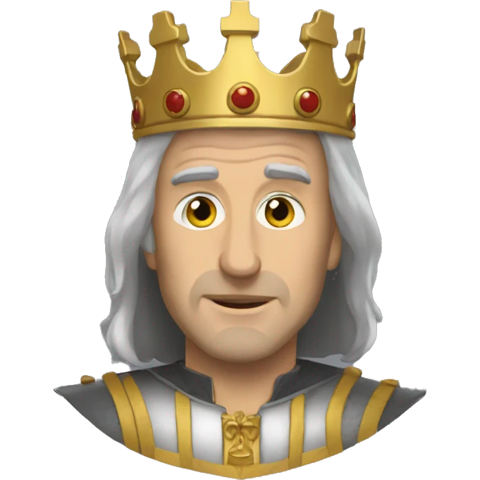 The king Baldwin IV emoji