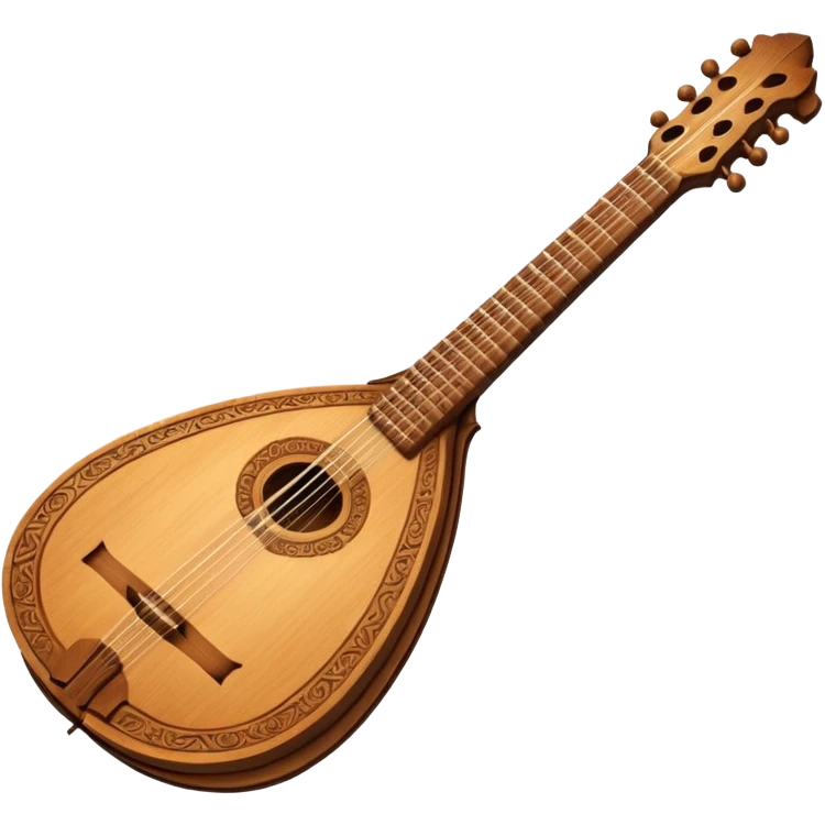 Rennaissance lute emoji
