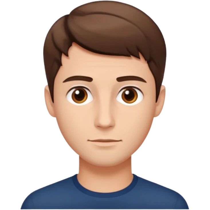 Man very style face emoji