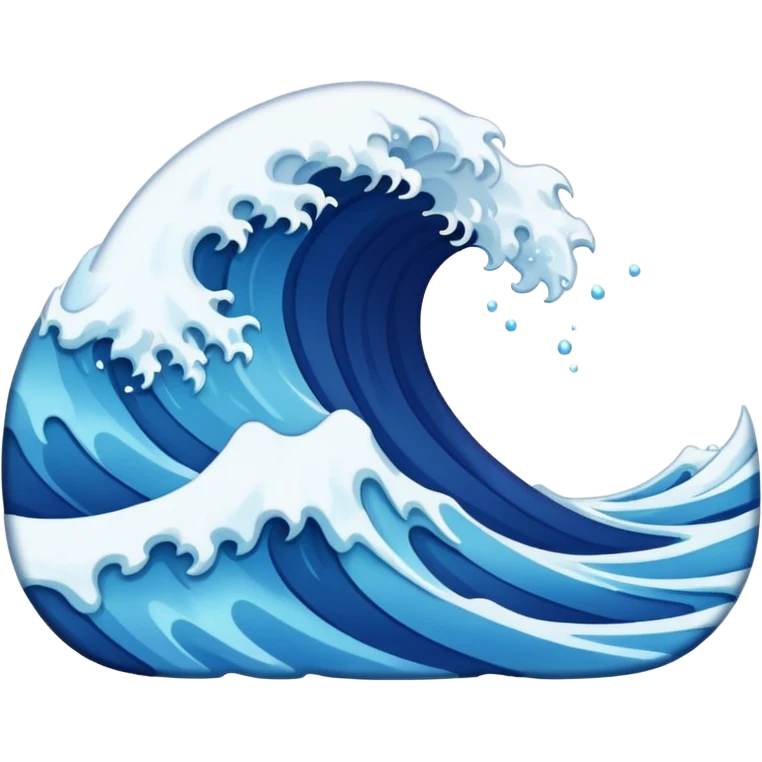 wave emoji