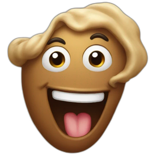 Poop of joy emoji