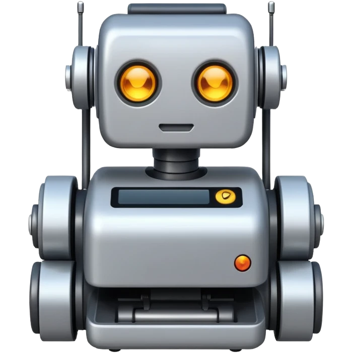 robotic machine emoji