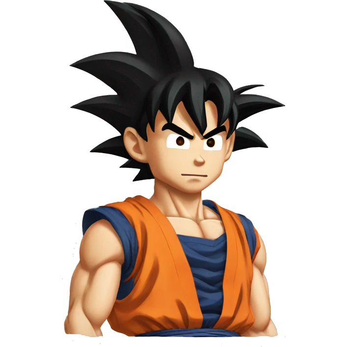 Goku from dragon ball z emoji