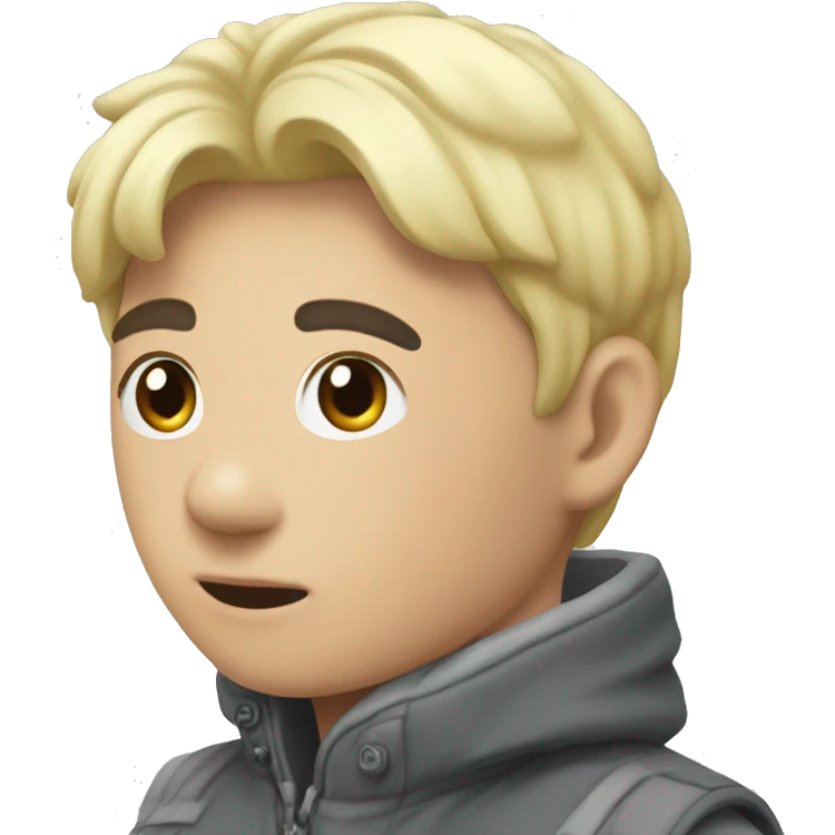 농구하는 흰색 강아지 emoji