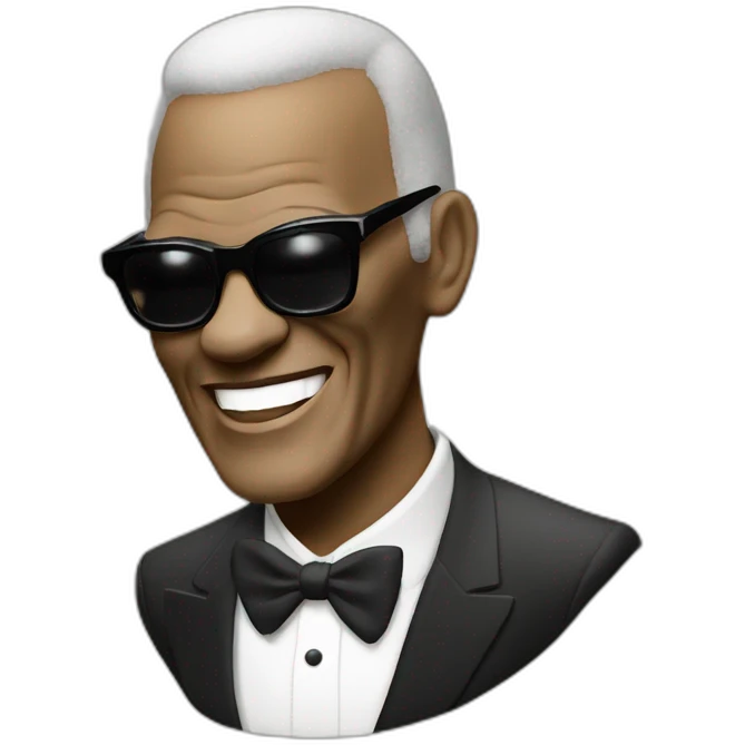Ray Charles jazz emoji
