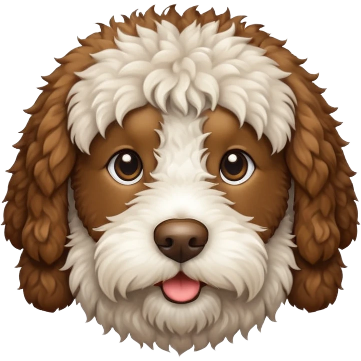 Labradoodle emoji