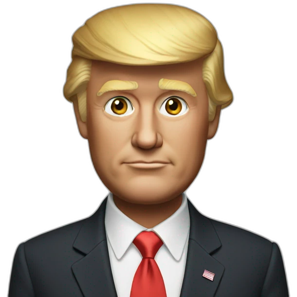 realistic donald trump emoji