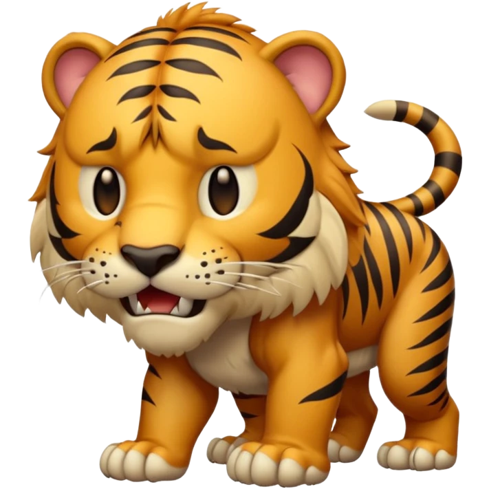 Saber tooth tiger emoji