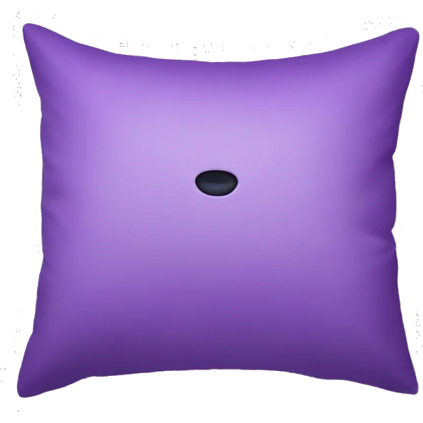 Pillow purple emoji