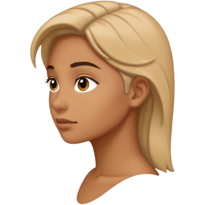 side profile side eye emoji