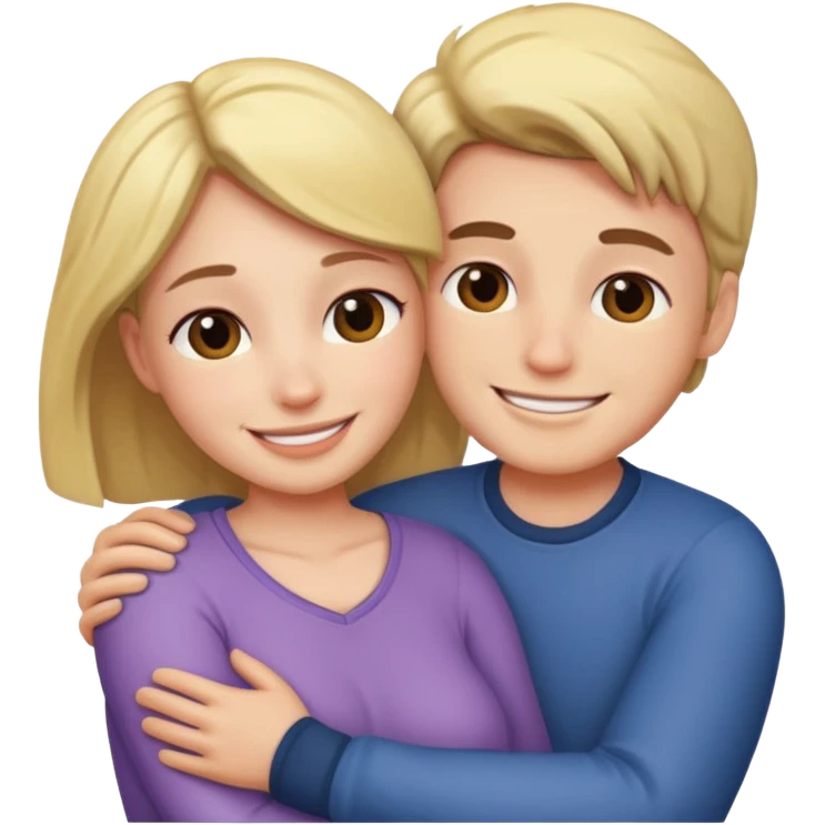 Cuddling  emoji
