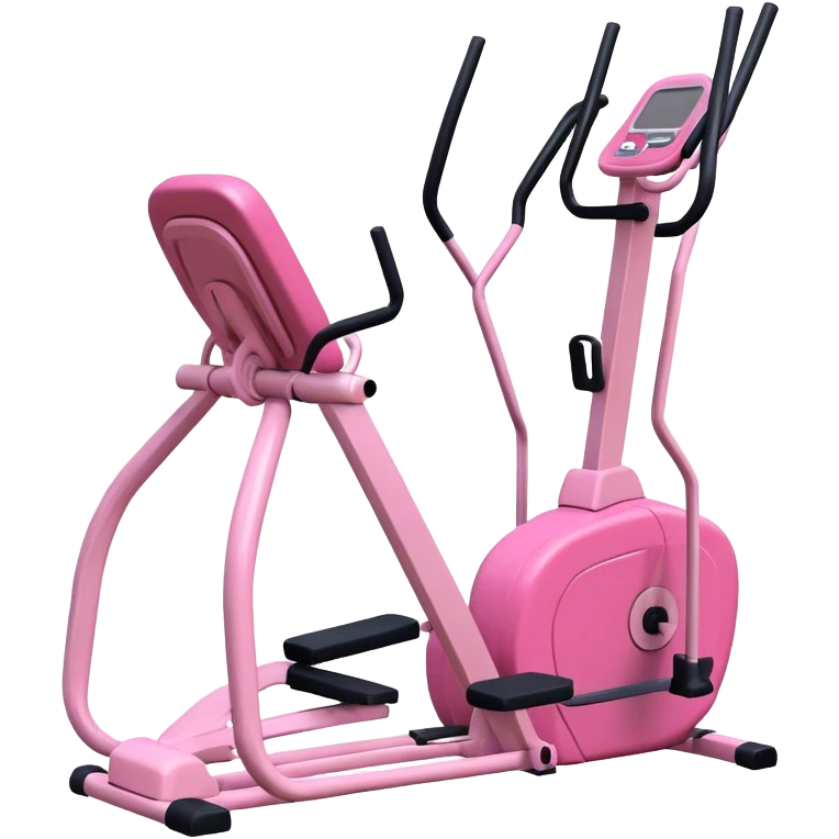 Pink gym emoji