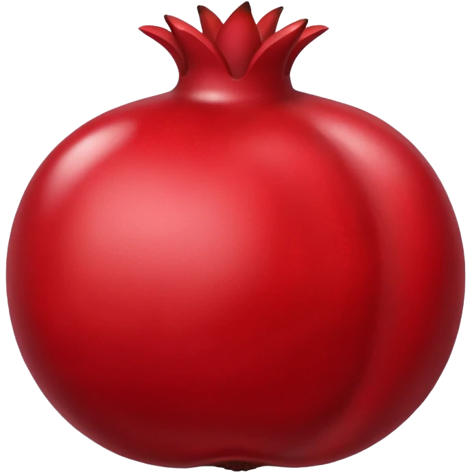 Make a pomegranate emoji emoji