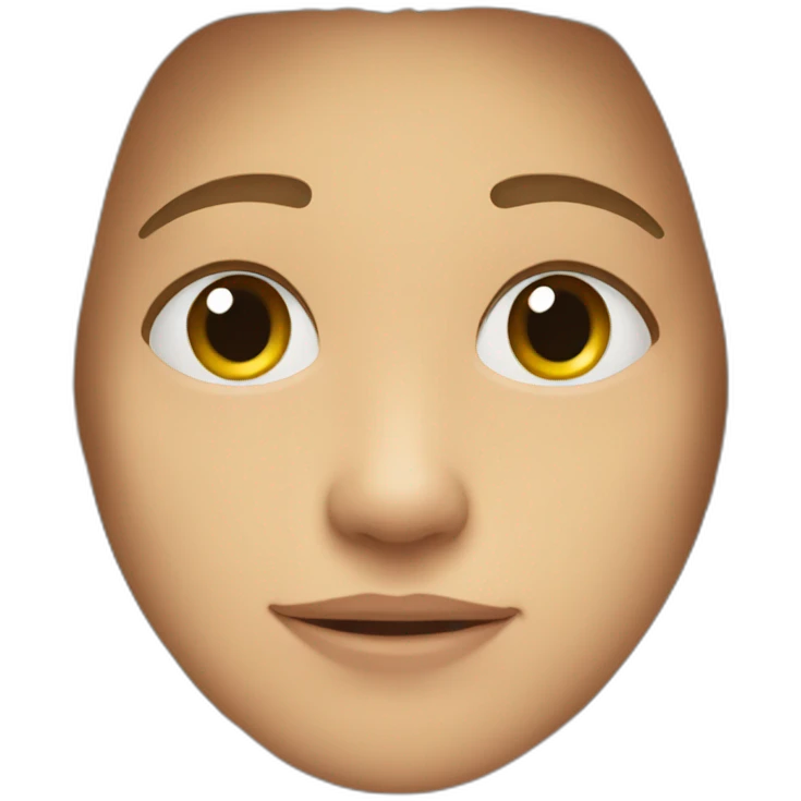 Half man half child face emoji